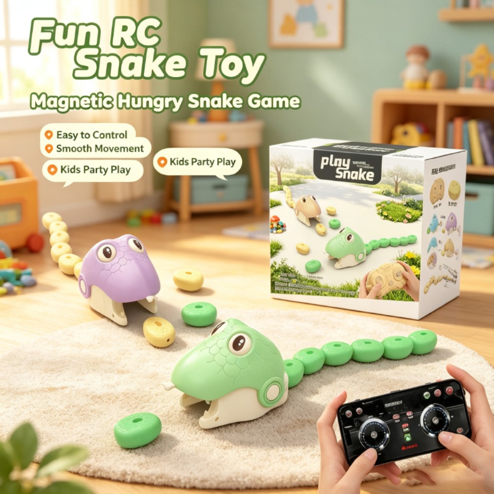 Educational Toys - Игрушка «Жадная змея» с дистанционным управлением