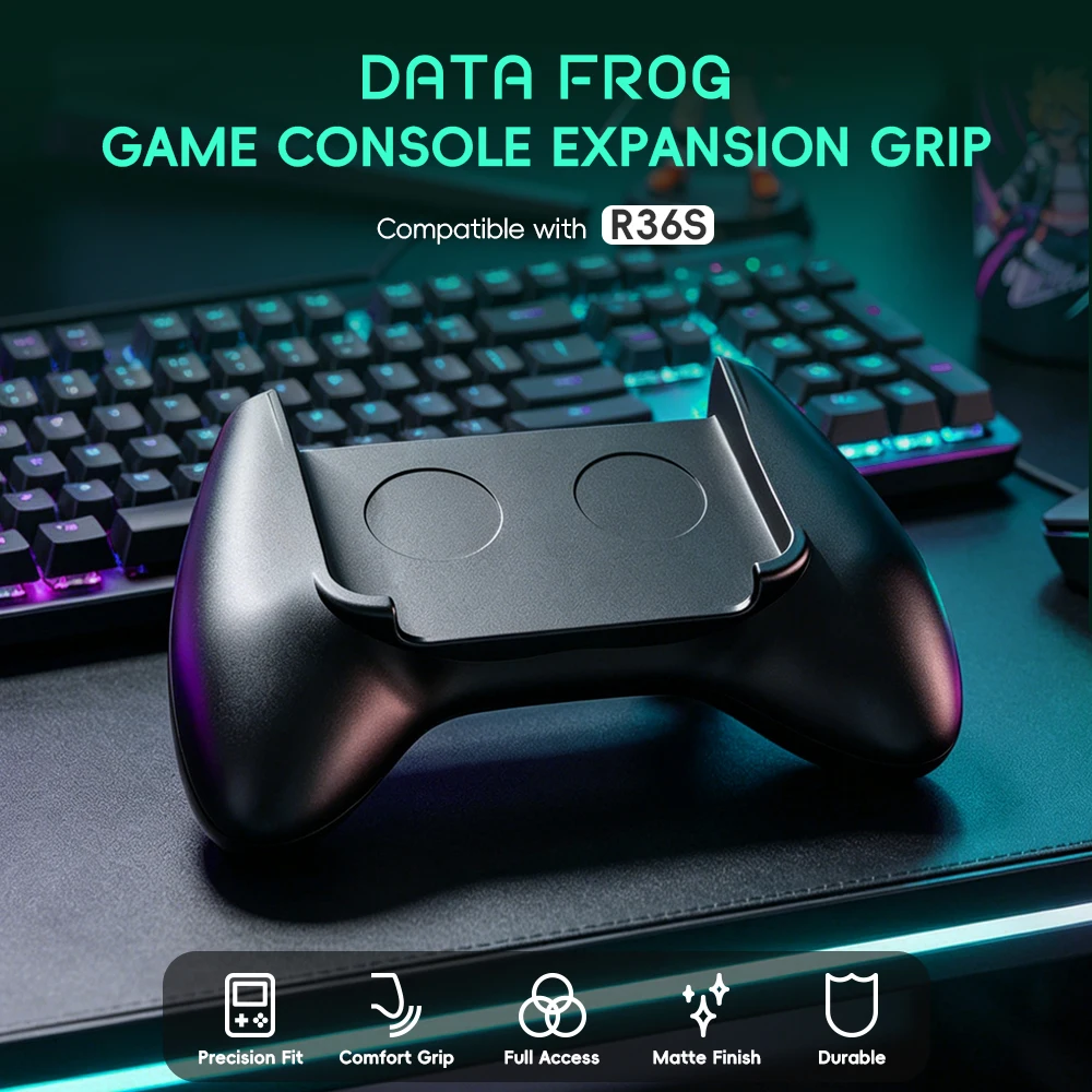 Retro Handheld Game Console R36S - Эргономичный держатель для игровой консоли Data