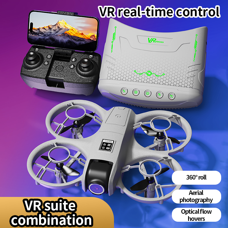 Fpv Brushless Rc Drone 4K - X228 VR FPV Дрон HD Двойная