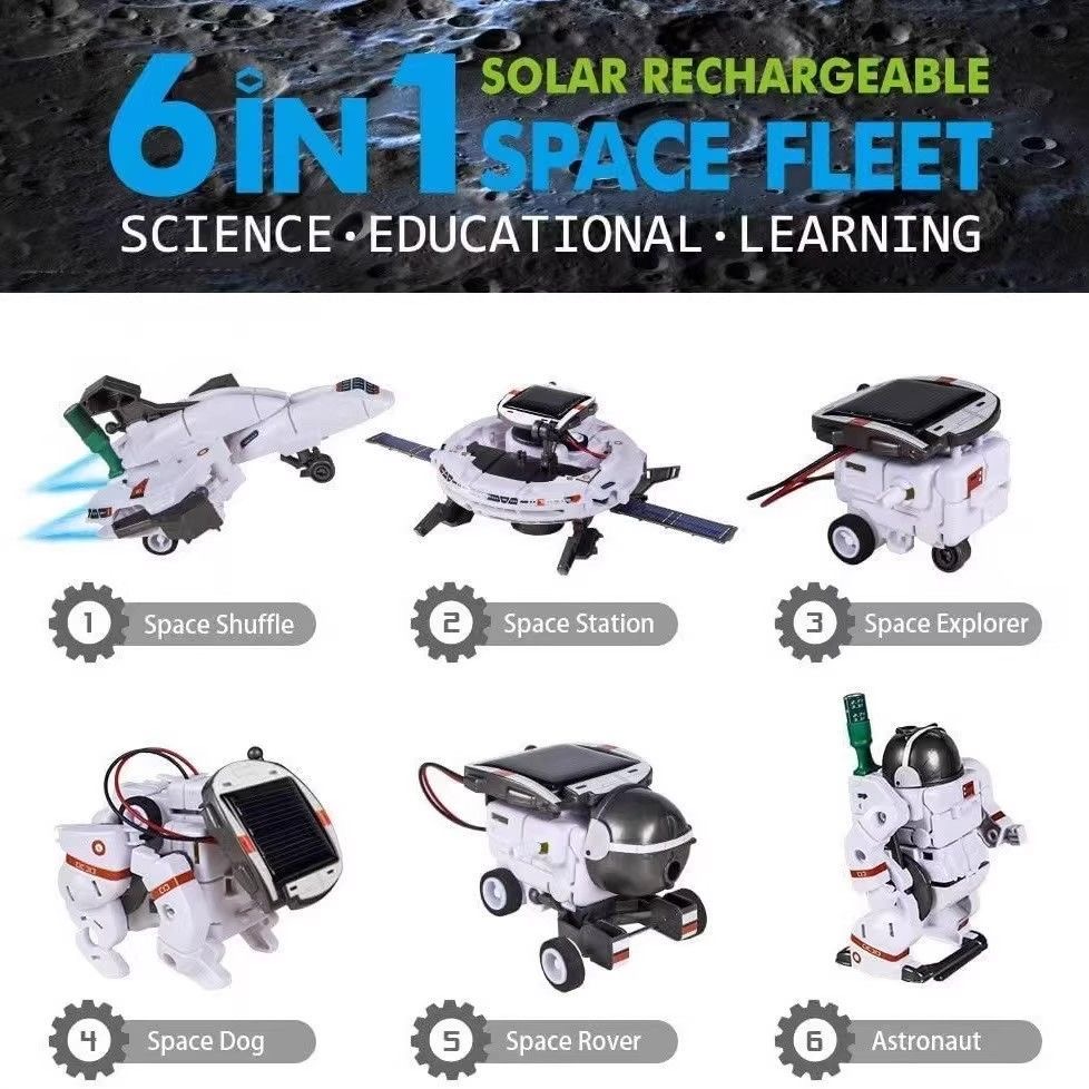 Stem Solar Robot Kit For Kids - STEM 12IN1 комплект солнечного робота, развивающие