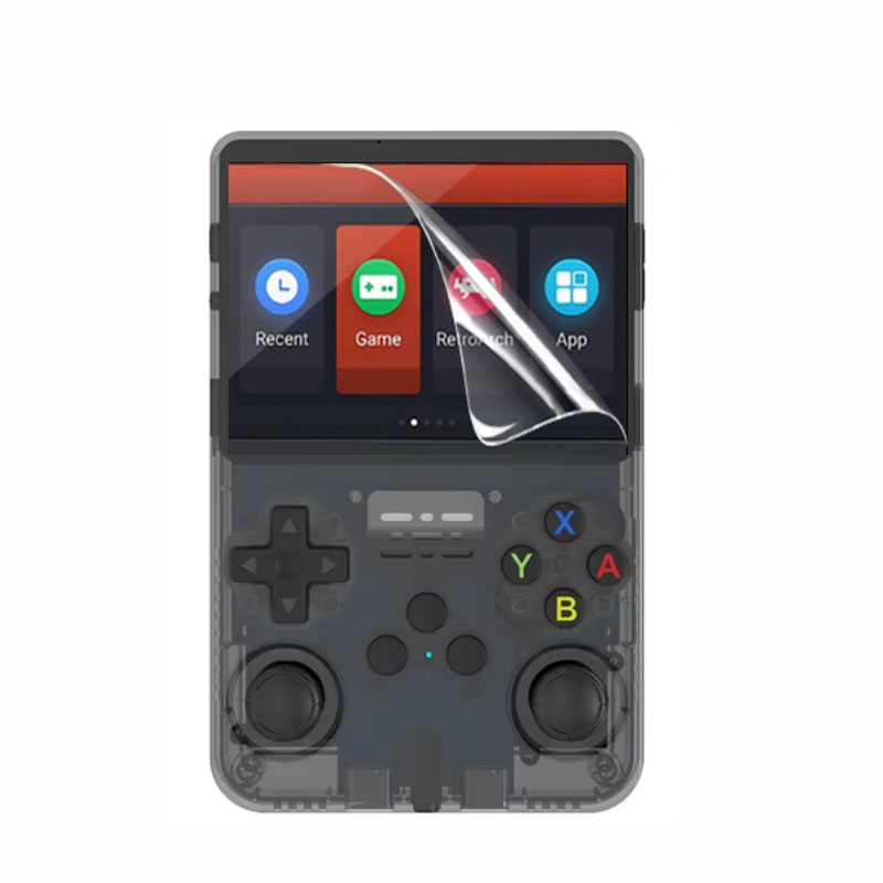 Retro Handheld Game Console R36S - 3 шт., мягкая пленка из ТПУ,