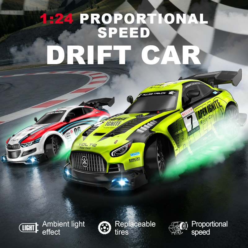 Радиоуправляемая дрифт-машина  – обзор и цена Rc Drift Car 1 24 Scale 4Wd