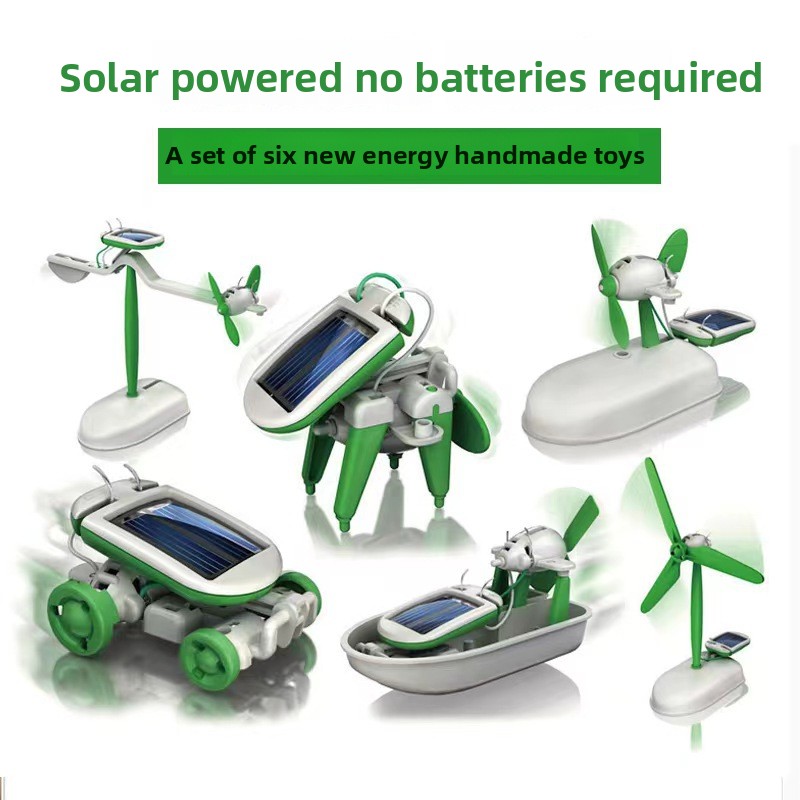 Наборы роботов 6 в 1, сделай с – обзор и цена Stem Solar Robot Kit For Kids