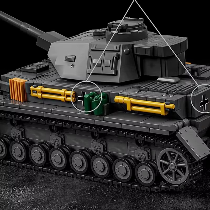 Набор для сборки танка Panzer  – обзор и цена Lego Compatible Military Tank