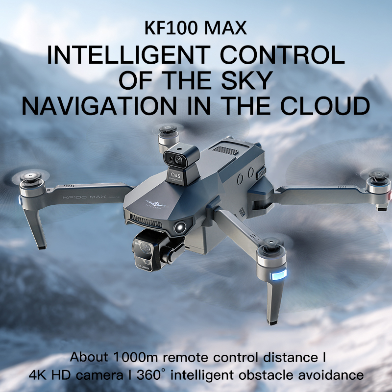 KF100 MAX GPS Дрон 4K Камера 3 – обзор и цена Fpv Brushless Rc Drone 4K