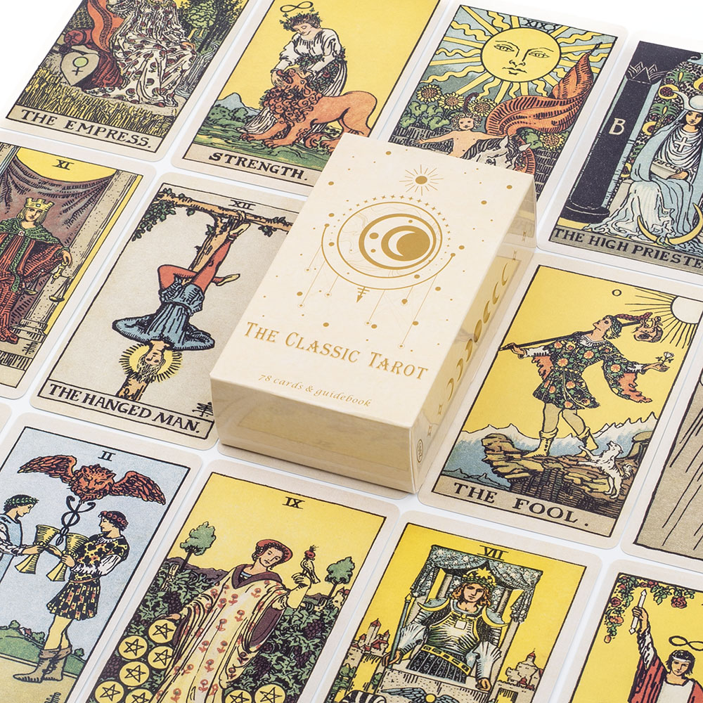 Классическая настольная игра Т – обзор и цена Tarot Cards Deck With Guidebook