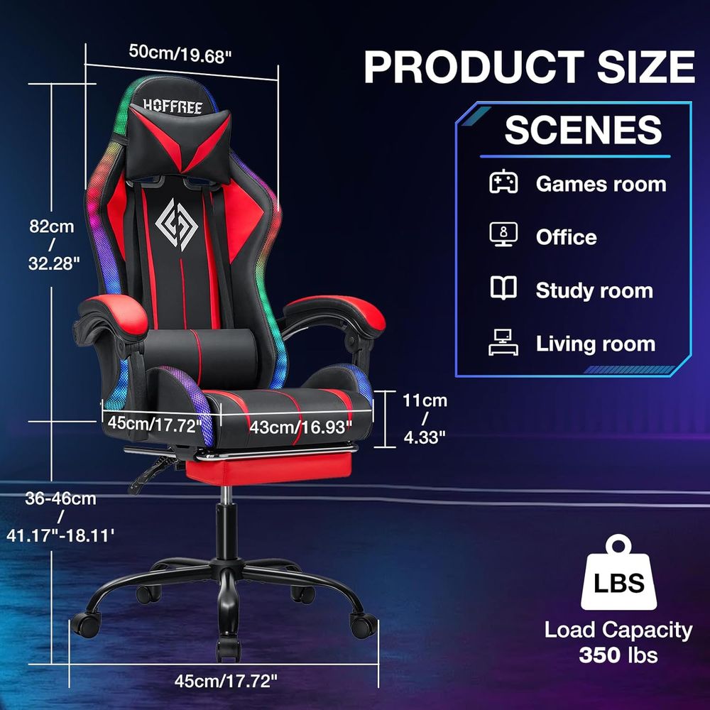 Игровое кресло RGB с Bluetooth – обзор и цена Video Games
