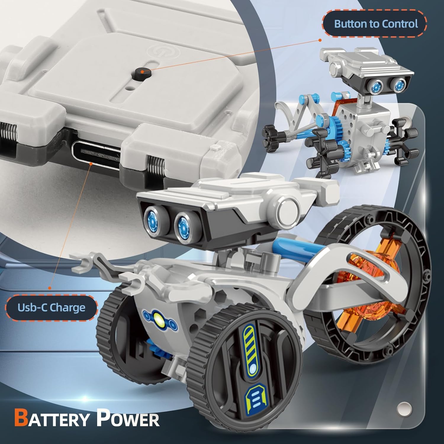 Набор для сборки робота на сол – обзор и цена Stem Solar Robot Kit For Kids