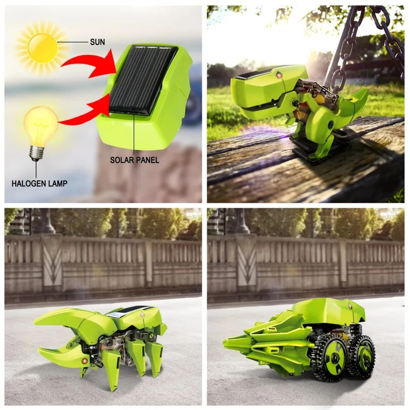 Набор для сборки солнечного ро – обзор и цена Stem Solar Robot Kit For Kids