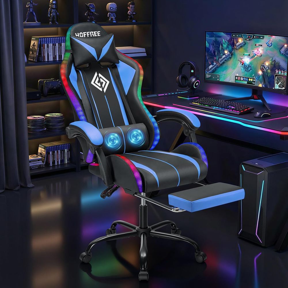 Игровое кресло с LED-подсветко – обзор и цена Video Games