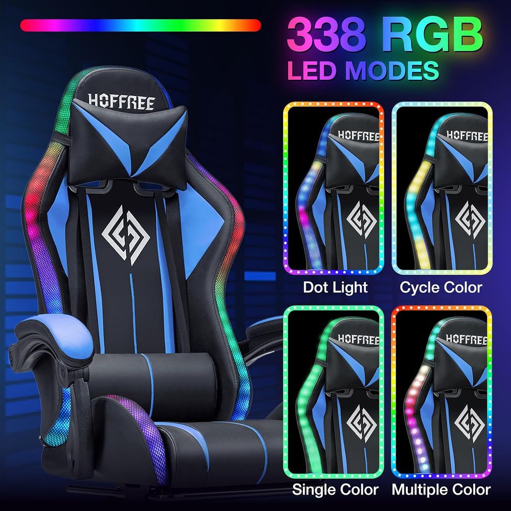 Игровое кресло с LED-подсветко – обзор и цена Video Games