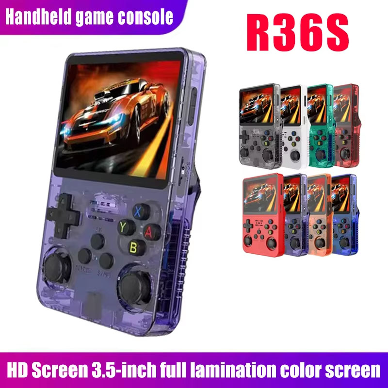 Новая портативная игровая конс – обзор и цена Retro Handheld Game Console R36S